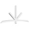 Ekena Millwork Alberta Architectural Grade PVC Gable Bracket, 108"W x 45"H x 4"D x 4"F, 10/12 Pitch GBP108X45X0404ALB00 - alternate 1